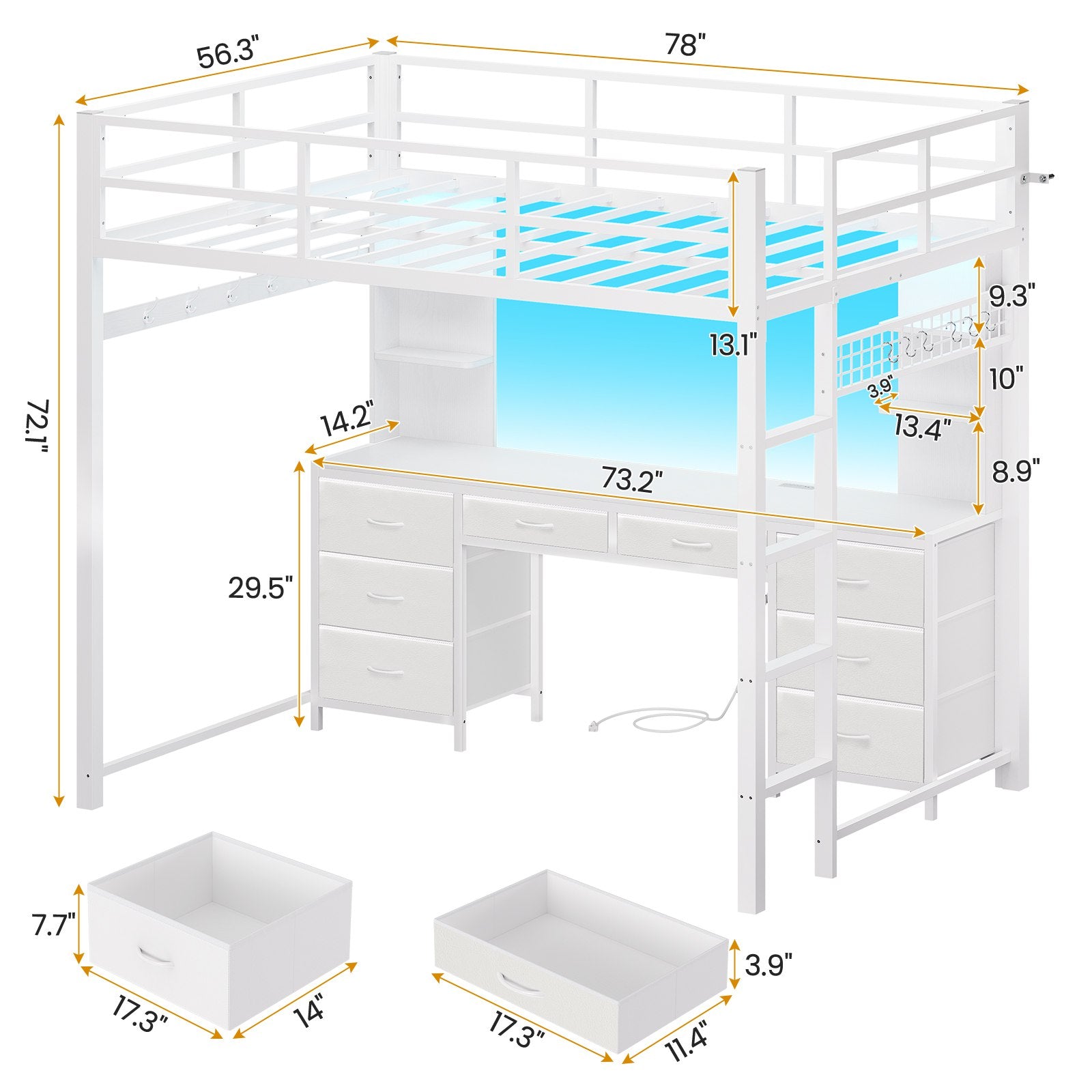 2 person desk